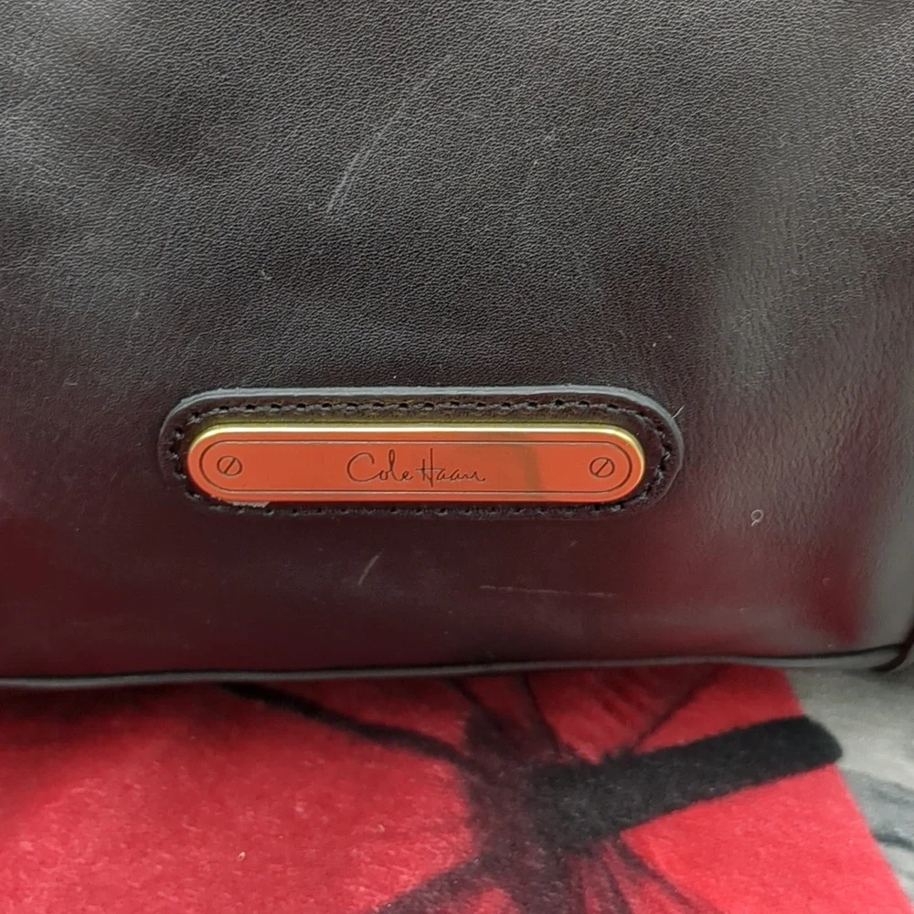 Cole Haan vintage leather bag